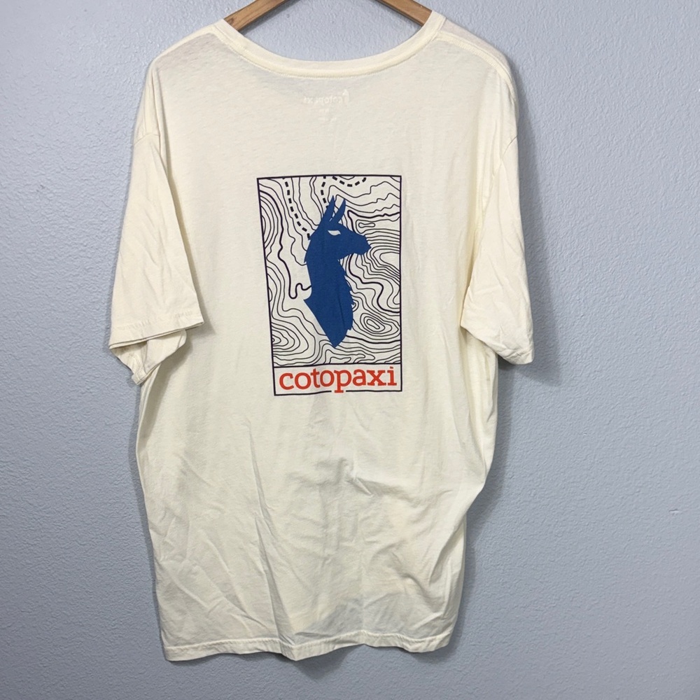 Cotopaxi Cream Short-Sleeve Tee Shirt